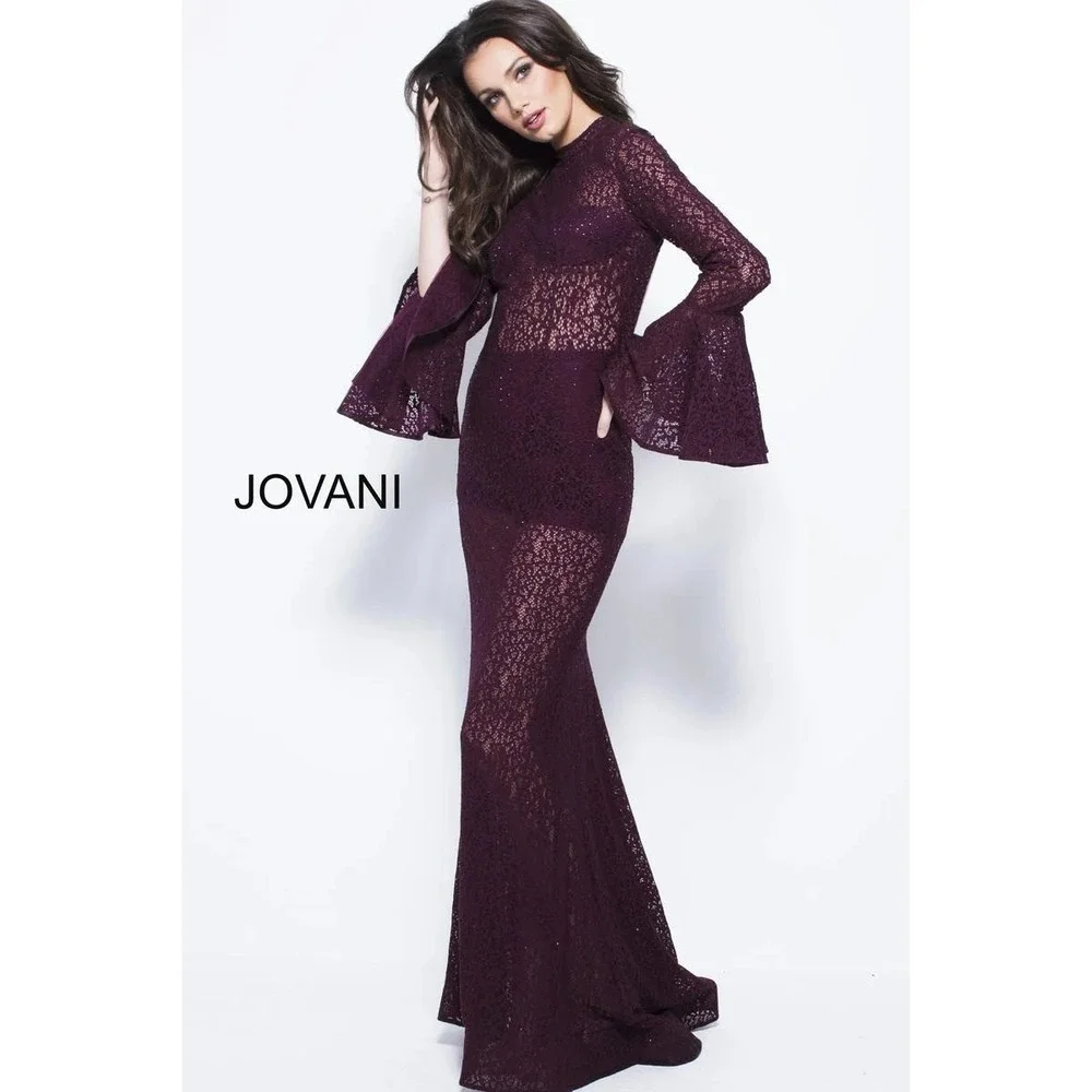 jovani burgundy mermaid dress Jovani 23398 Burgundy Off the Shoulder Mermaid Evening Dress